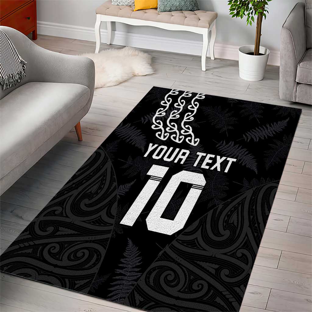 New Zealand Rugby Custom Area Rug The Champions Aotearoa