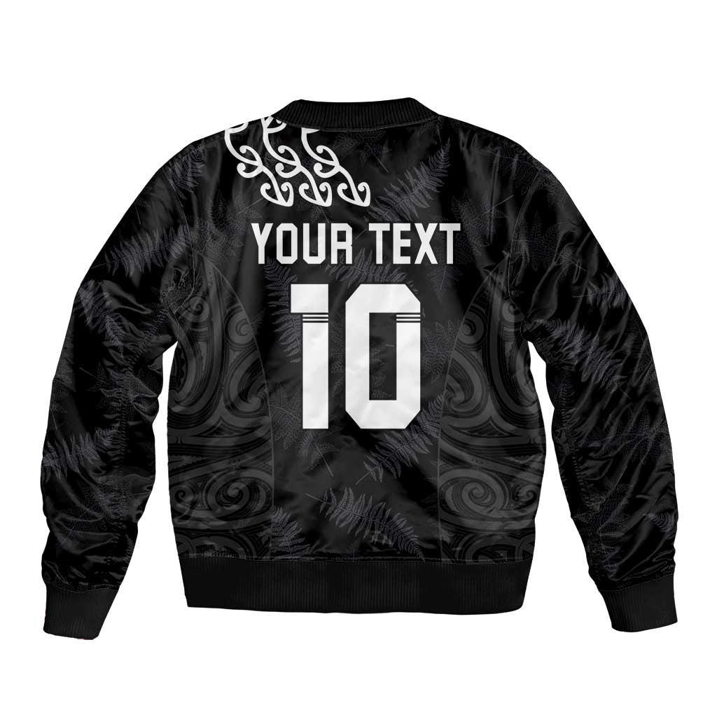 New Zealand Rugby Custom Bomber Jacket The Champions Aotearoa