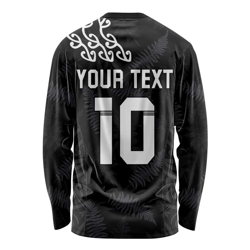 New Zealand Rugby Custom Long Sleeve Shirt The Champions Aotearoa