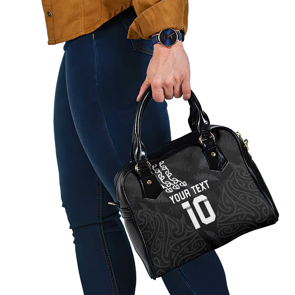 New Zealand Rugby Custom Shoulder Handbag The Champions Aotearoa LT03 - Polynesian Pride