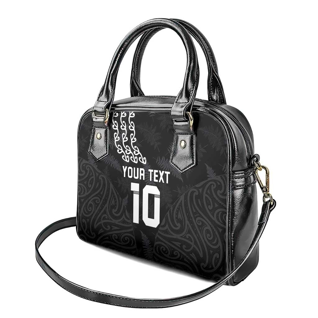 New Zealand Rugby Custom Shoulder Handbag The Champions Aotearoa LT03 - Polynesian Pride
