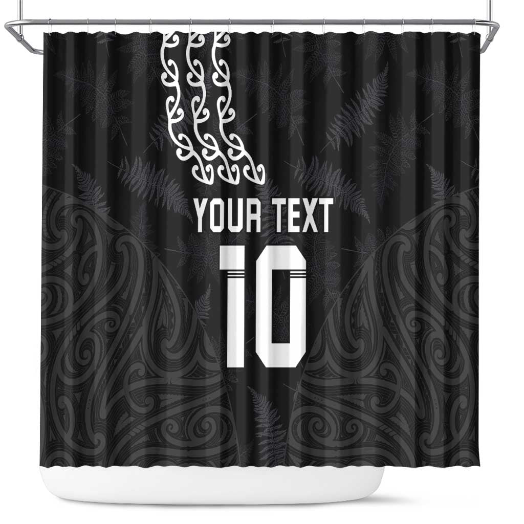 New Zealand Rugby Custom Shower Curtain The Champions Aotearoa