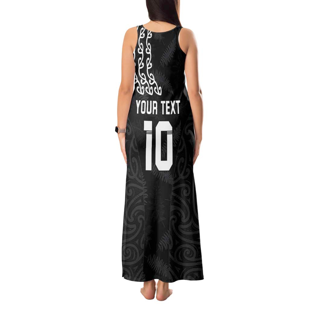 New Zealand Rugby Custom Tank Maxi Dress The Champions Aotearoa