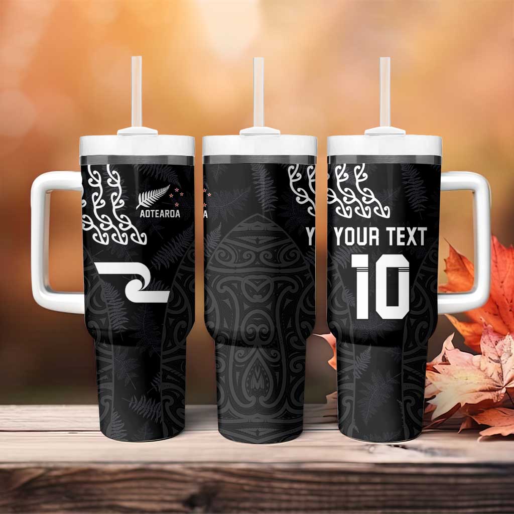 Custom New Zealand Rugby Jersey 2025 Tumbler With Handle The Champions Aotearoa