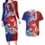 Hawaiian and Japanese Together Couples Matching Long Sleeve Bodycon Dress and Hawaiian Shirt The Whale and Koi Fish with Hinomaru and Lei
