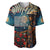 New Zealand Soldier ANZAC Day Baseball Jersey Silver Fern Starry Night Style LT03 Blue - Polynesian Pride
