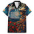 New Zealand Soldier ANZAC Day Hawaiian Shirt Silver Fern Starry Night Style LT03 Blue - Polynesian Pride