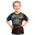 New Zealand Soldier ANZAC Day Kid T Shirt Silver Fern Starry Night Style LT03 Blue - Polynesian Pride