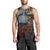 New Zealand Soldier ANZAC Day Men Tank Top Silver Fern Starry Night Style LT03 - Polynesian Pride