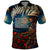 New Zealand Soldier ANZAC Day Polo Shirt Silver Fern Starry Night Style LT03 Blue - Polynesian Pride