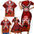 New Zealand ANZAC Waitangi Day Family Matching Short Sleeve Bodycon Dress and Hawaiian Shirt Hei Tiki and Soldier LT03 - Polynesian Pride