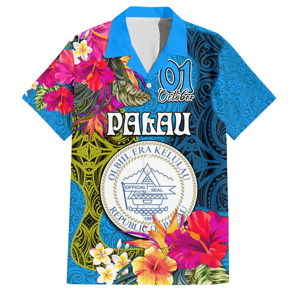 Torba Day Family Matching Summer Maxi Dress and Hawaiian Shirt Proud To Be A Ni-Van Beauty Pacific Flower LT03