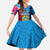 Tuvalu Independence Day Family Matching Summer Maxi Dress and Hawaiian Shirt 1st October 46th Anniversary Polynesian Jungle Flower