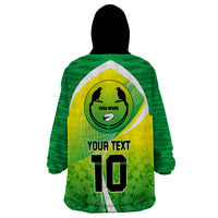 Custom Enga Mioks Rugby Wearable Blanket Hoodie Papua New Guinea Polynesian Tattoo LT03 - Polynesian Pride