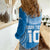 Custom Gulf Isou Rugby Women Casual Shirt Papua New Guinea Polynesian Tattoo LT03 - Polynesian Pride