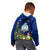 Niue Christmas Kid Hoodie Coat of Arms and Polynesian Tattoo Xmas Element Christmas Blue Vibe LT03 - Polynesian Pride