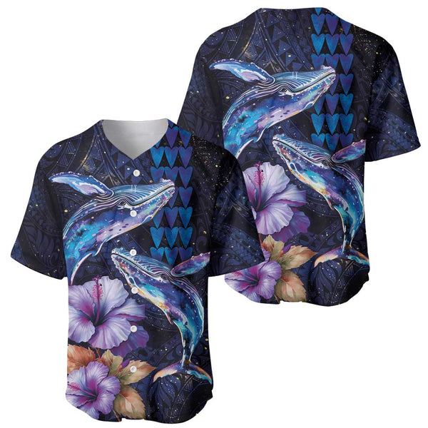 Hawaiian Tribal Baseball Jersey Polynesian Kakau Turtle - Yellow LT9