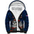 New Zealand ANZAC Day Sherpa Hoodie Freedom Ain't Free LT05 Unisex Blue - Polynesian Pride