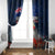 New Zealand ANZAC Day Window Curtain Freedom Ain't Free