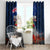 New Zealand ANZAC Day Window Curtain Freedom Ain't Free