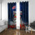 New Zealand ANZAC Day Window Curtain Freedom Ain't Free