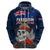 New Zealand ANZAC Day Zip Hoodie Freedom Ain't Free LT05 - Polynesian Pride