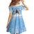 New Zealand Sky Diving Kid Short Sleeve Dress Lets Get High