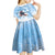 New Zealand Sky Diving Kid Short Sleeve Dress Lets Get High