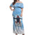 New Zealand Sky Diving Off Shoulder Maxi Dress Lets Get High