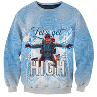 New Zealand Sky Diving Sweatshirt Lets Get High