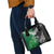 New Zealand And Ireland Rugby Custom Shoulder Handbag Maori Tiki With Shamrock