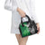 New Zealand And Ireland Rugby Custom Shoulder Handbag Maori Tiki With Shamrock