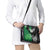 New Zealand And Ireland Rugby Custom Shoulder Handbag Maori Tiki With Shamrock