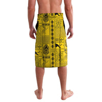Papua New Guinea Heritage Motif Lavalava Yellow Version