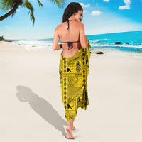 Papua New Guinea Heritage Motif Sarong Yellow Version