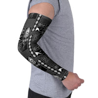 Papua New Guinea Heritage Motif Arm Sleeves Black Version