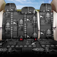 Papua New Guinea Heritage Motif Back Car Seat Cover Black Version