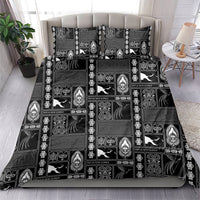 Papua New Guinea Heritage Motif Bedding Set Black Version