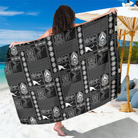 Papua New Guinea Heritage Motif Sarong Black Version