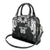 Custom New Zealand Fern Women Rugby Shoulder Handbag Maori Pattern