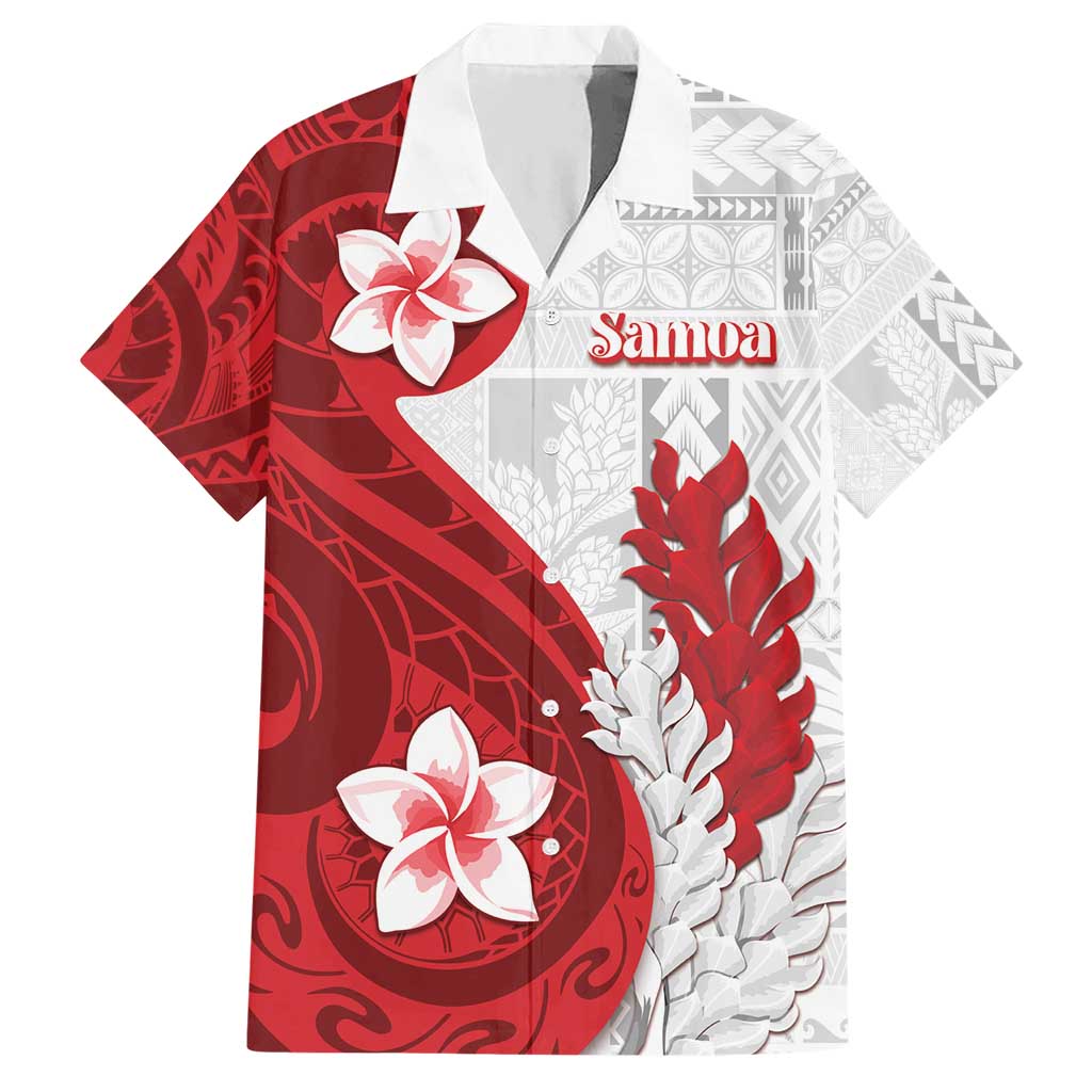 Samoa Teuila 2024 Hawaiian Shirt Samoan Siapo Pattern Red Version LT05 Red - Polynesian Pride