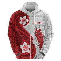 Samoa Teuila 2024 Hoodie Samoan Siapo Pattern Red Version LT05 - Polynesian Pride