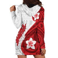Samoa Teuila 2024 Hoodie Dress Samoan Siapo Pattern Red Version LT05 - Polynesian Pride