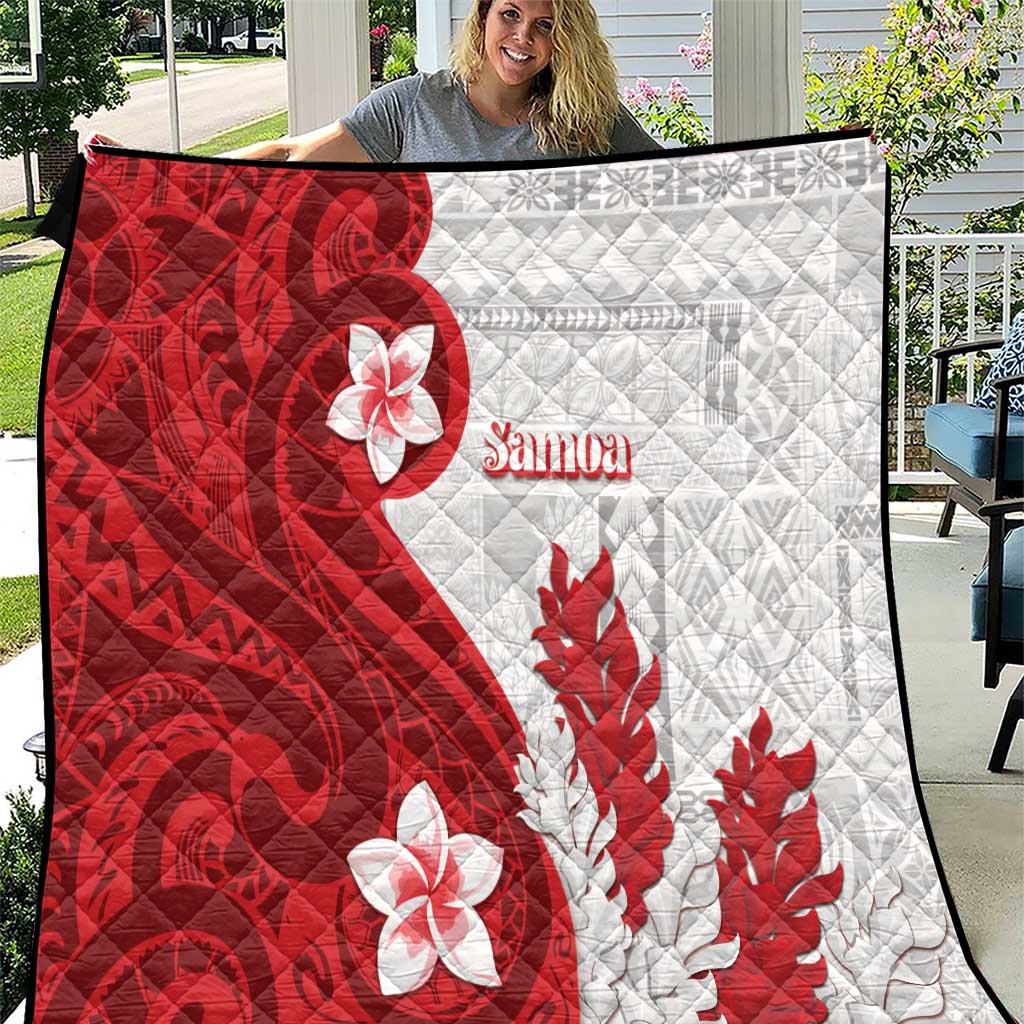 Samoa Teuila 2024 Quilt Samoan Siapo Pattern Red Version LT05 Red - Polynesian Pride