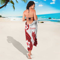 Samoa Teuila 2024 Sarong Samoan Siapo Pattern Red Version