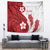 Samoa Teuila 2024 Tapestry Samoan Siapo Pattern Red Version