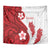 Samoa Teuila 2024 Tapestry Samoan Siapo Pattern Red Version