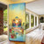 Aloha Hawaii Turtle Door Cover Retro Style - Polynesian Pride