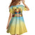 Aloha Hawaii Turtle Family Matching Summer Maxi Dress and Hawaiian Shirt Retro Style - Polynesian Pride