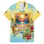 Aloha Hawaii Turtle Family Matching Summer Maxi Dress and Hawaiian Shirt Retro Style - Polynesian Pride